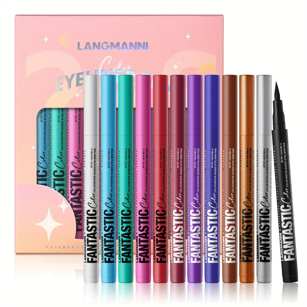 Precision 12-Shade Eyeliner Set