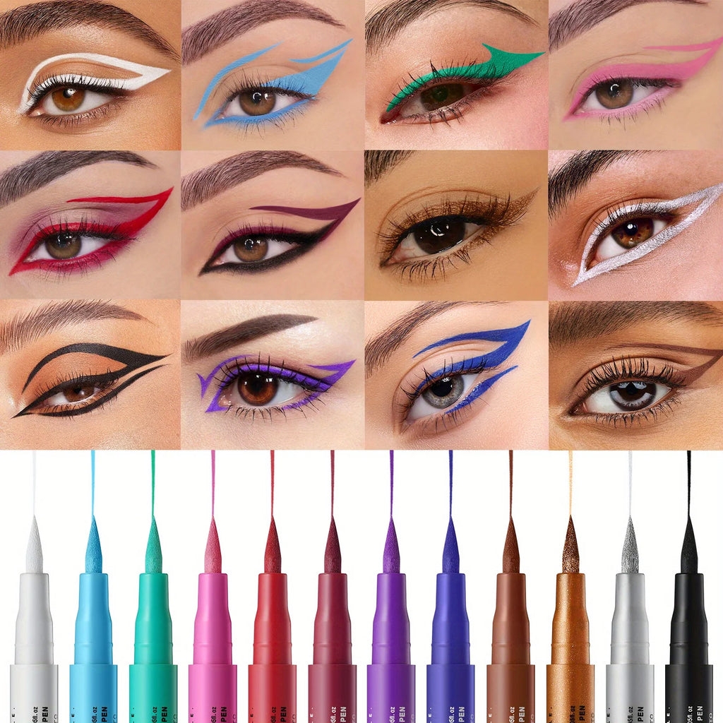 Precision 12-Shade Eyeliner Set