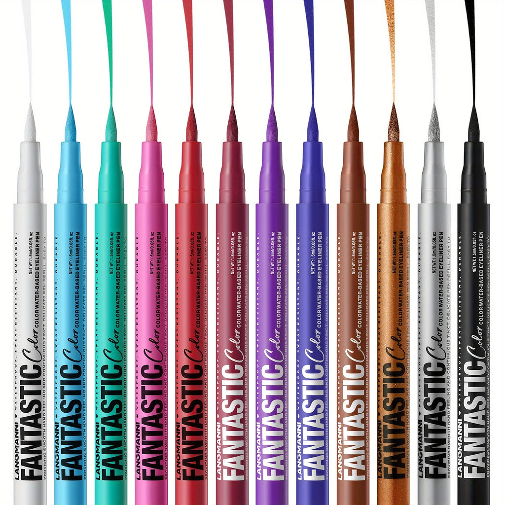 Precision 12-Shade Eyeliner Set