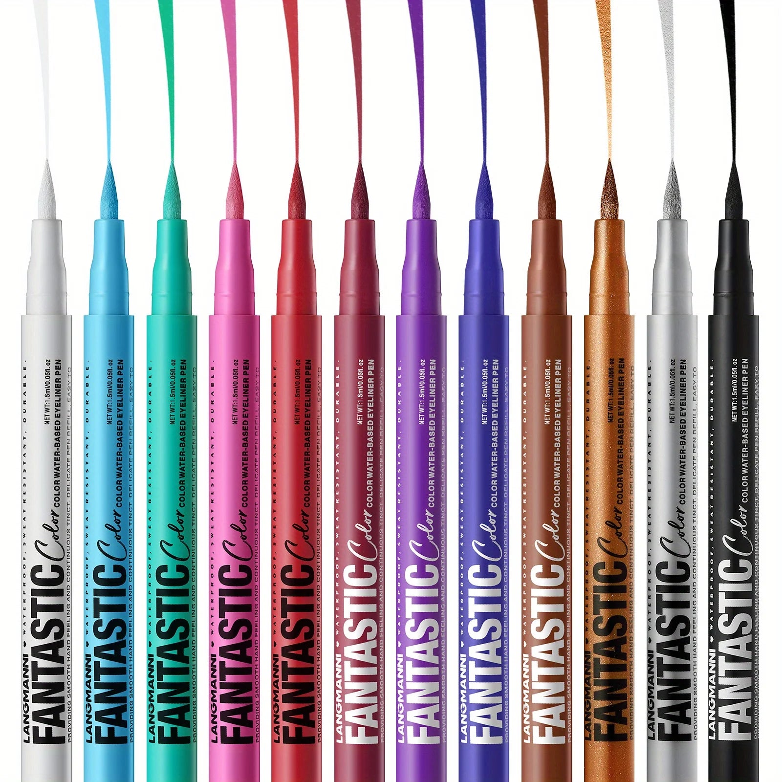 Precision 12-Shade Eyeliner Set